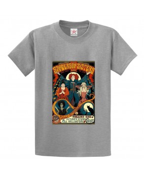 Sanderson Sisters Poster Unisex Kids and Adults T-Shirt for Animated Movie Fans